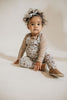 Bamboo & Organic Cotton kid Floral overalls
