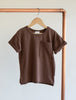Bamboo & Organic Cotton kids t-shirt brown