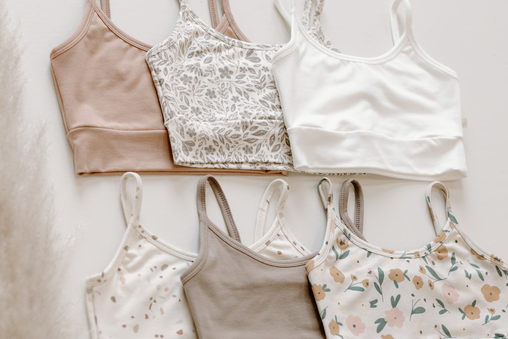 Bamboo & Organic Cotton Youth Bralette