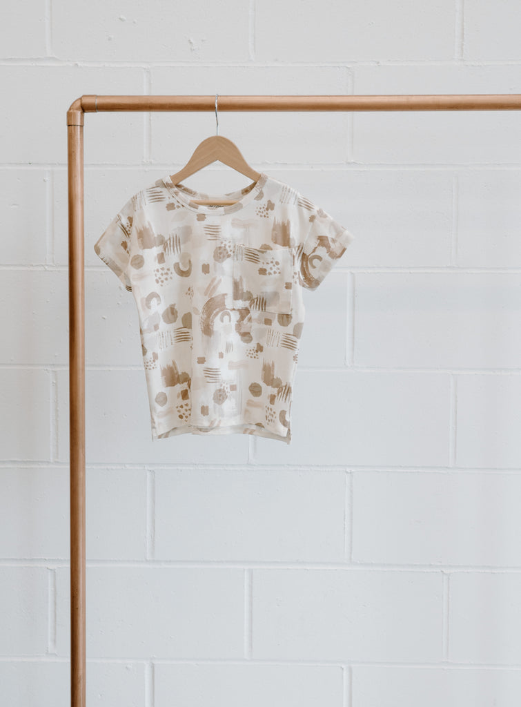 Bamboo & Organic Cotton Kids Abstract t-shirt