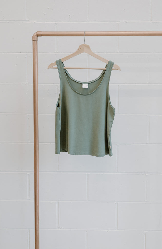 Womens Crop Tank Top, Womens Wholesale Clothing, Poly Cotton Tank Tops