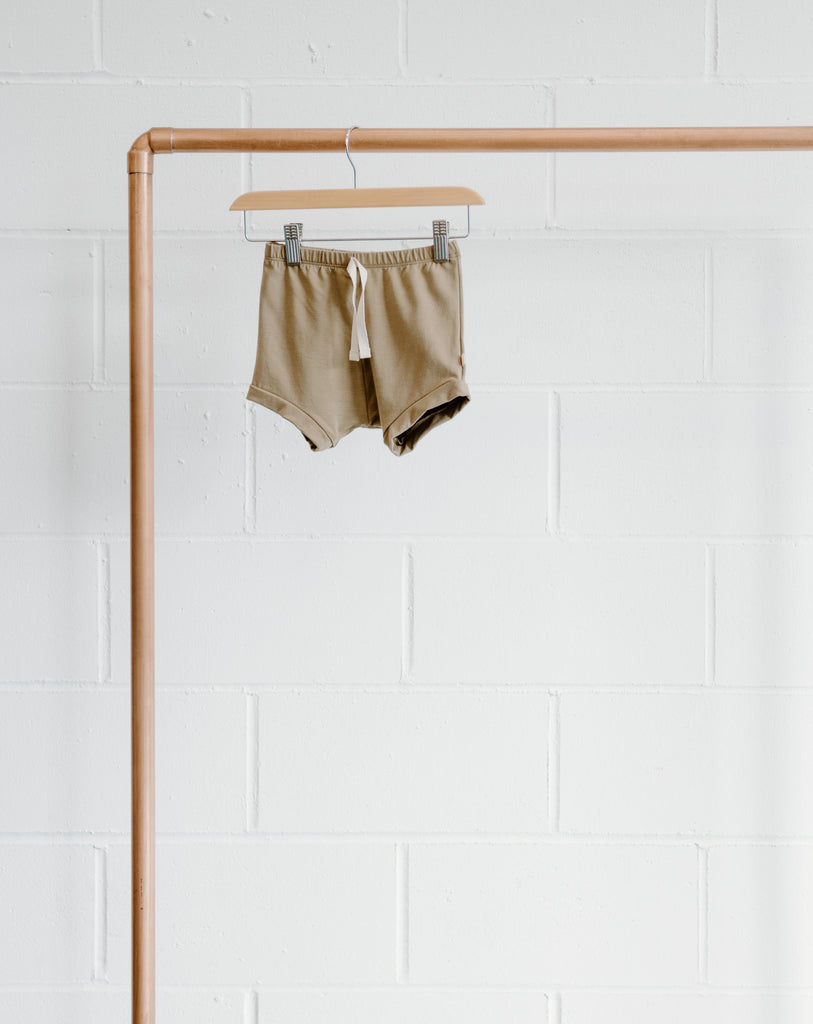 Kids Bamboo & Organic Cotton olive green Bloomers