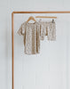 Bamboo & Organic Cotton Kids Short sleeve moons pyjama set