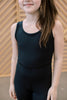 Youth Athletic Tank romper - Recycled Polyester & Spandex