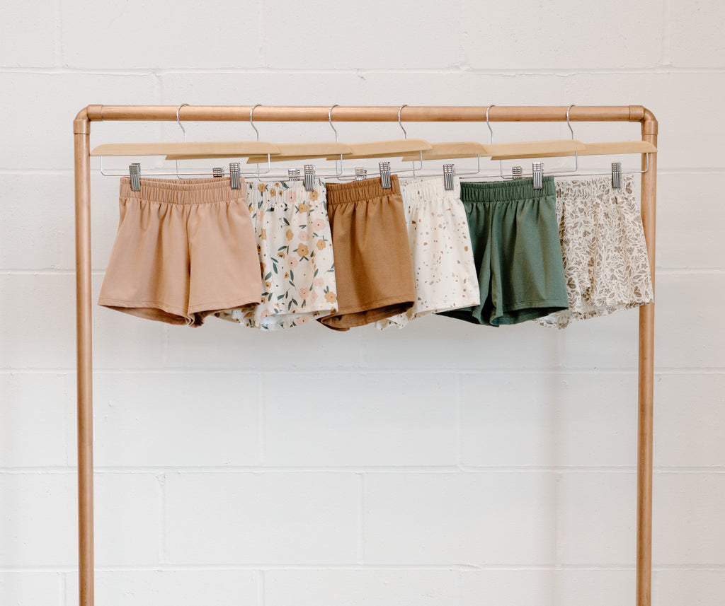 Kids Bamboo & Organic Cotton Relaxed Shorts